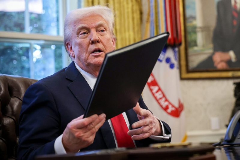 Trump signs executive order to end collective bargaining at agencies involved with national security