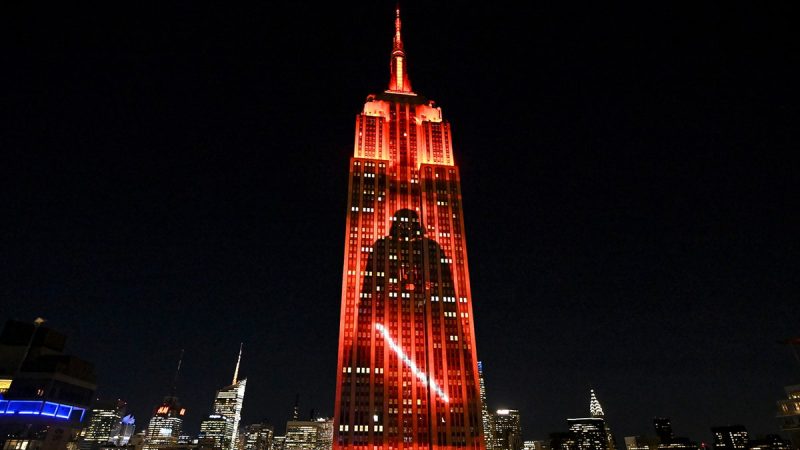 White House celebrates ‘Star Wars Day’ with AI image of muscular Trump wielding a lightsaber