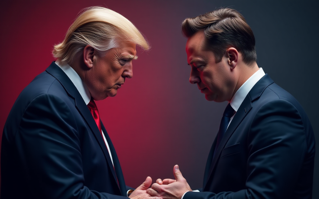 Musk, Trump dial back feud as White House aides push for truce