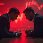 US markets end in red as tensions in Middle East intensify