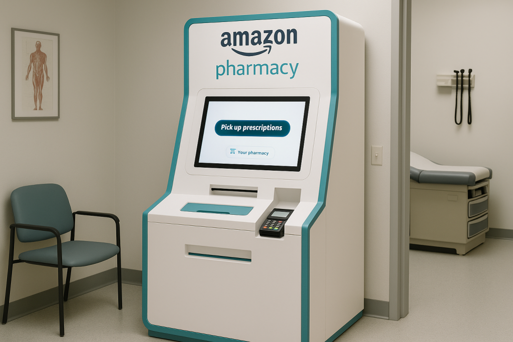 Amazon launches in-clinic prescription kiosks to simplify access, cut delivery costs