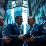 US stocks open flat as government shutdown stretches: Dow up 100 points