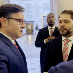 Tense confrontation between House speaker, Senate Dems caught on camera over shutdown