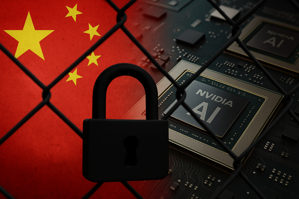China signals tougher access to Nvidia AI chips as Washington debates export rules