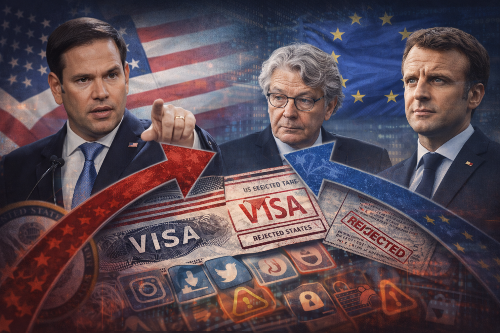 Why US sanctioned former EU official, 4 others; what it says about transatlantic tech rift