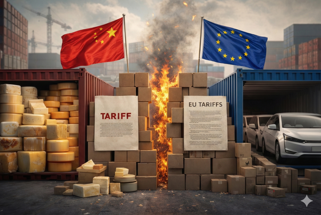 From EVs to dairy: what’s straining EU-China relations as trade tensions escalate