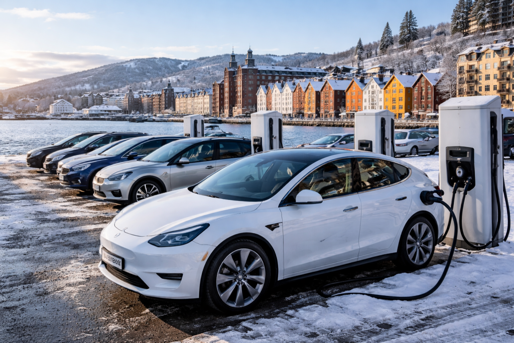 How Norway engineered world’s highest electric vehicle adoption rate