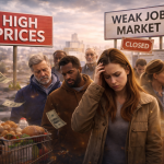 US consumer sentiment rises in January, though worries over prices, jobs persist