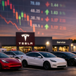 Why is Tesla stock crashing in early trading on Monday?