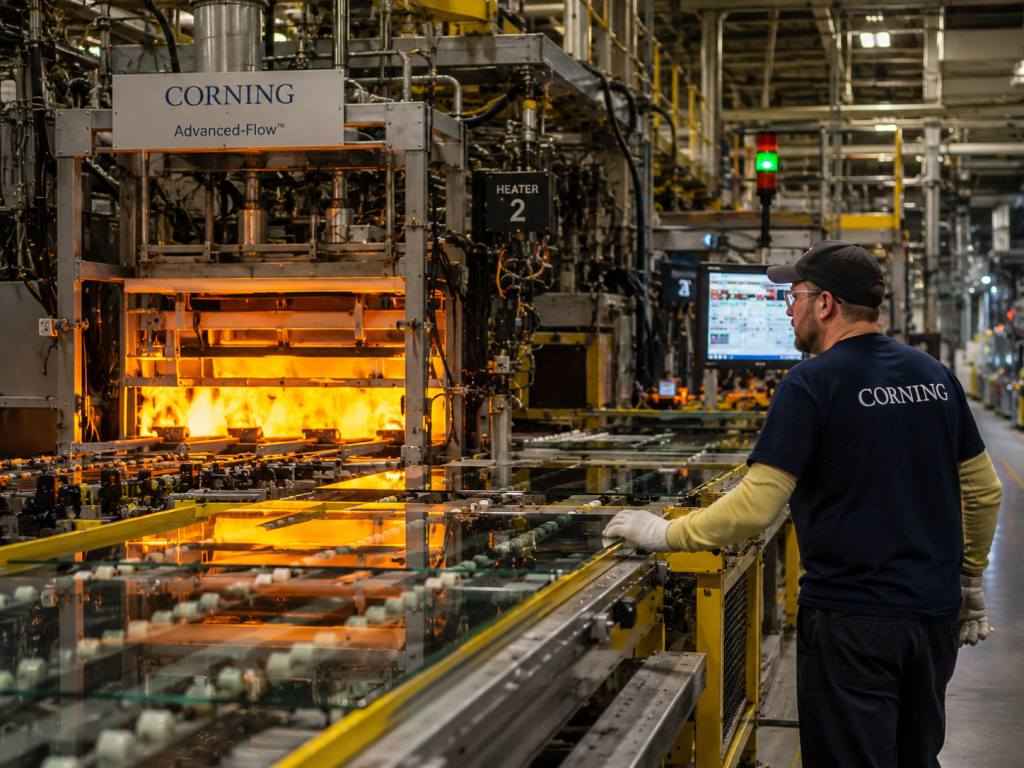 Corning rallies after Amazon taps fiber-optics maker for AI data center expansion